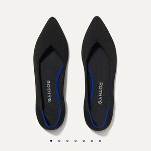 Rothy’s Black The Point Size 7
